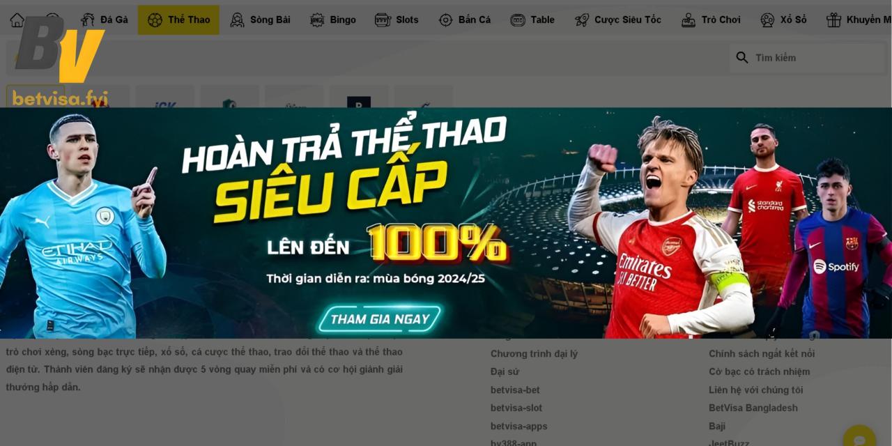 PH777 Casino App screenshot displaying the sports betting section.